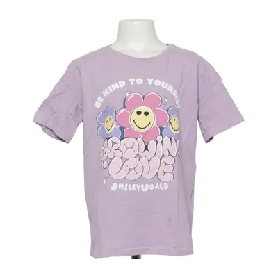 T-shirt (Lila, Mehrfarbig) von Smiley World Baumwolle