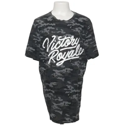 T-shirt (Gris, Noir) de Fortnite Coton