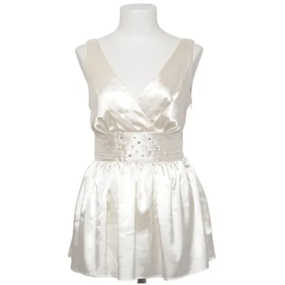 Peplumbluse (Beige) fra Apart Elastan, Polyester