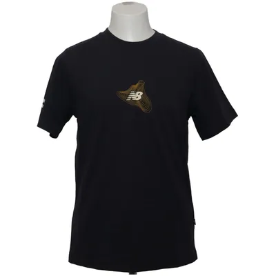 T-shirt (Gris) de New Balance Coton