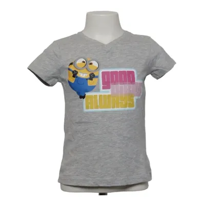 T-shirt (Grå, Flerfarvet) fra Illumination Økologisk bomuld, Viscose