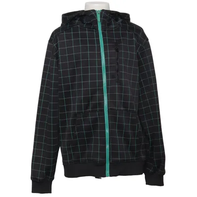 Sweat à capuche (Noir, Vert) de Warp Polyester