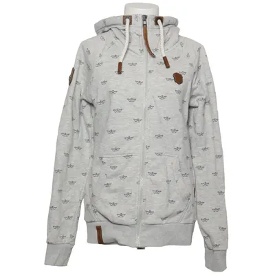 Sweat à capuche (Gris) de Naketano Coton, Polyester