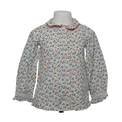 Blus (Vit, Flerfärgad) från Little Bird Bomull