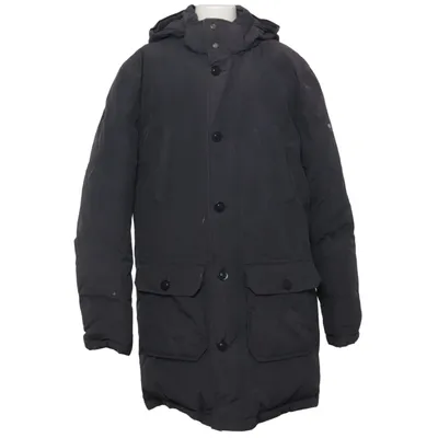 Veste d'hiver (Gris) de Eddie Pen Coton, Duvet, Plume, Polyamide
