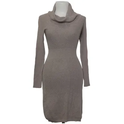 Turtleneck dress (Brown) from Miss Swan Cashmere, Elastane, Wool