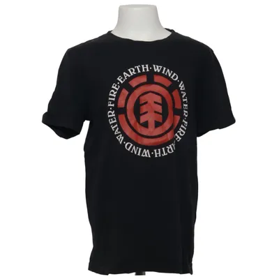 T-shirt (Schwarz) von Element Baumwolle