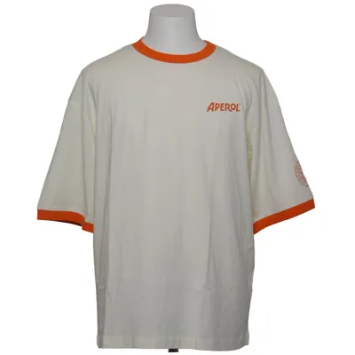 T-shirt (Blanc, Orange) de Aperol Coton biologique