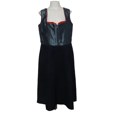 Dirndl (Bleu, Multicolore) de Alpin Coton, Polyester