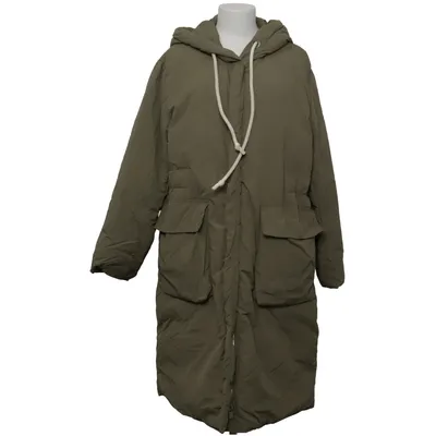 Down coat (Green) from Claudie Pierlot Down, Feather, Polyamide