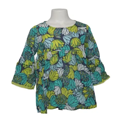 Blouse (Groen, Blauw, Meerkleurig) van La Fiancée du Mekong Katoen