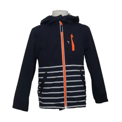 Outdoor jacket (Blue, White) from Outburst Cotton, Polyester, Polyurethane