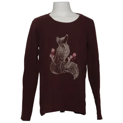 Langarmshirt (Lila) von Yigga Baumwolle, Elasthan