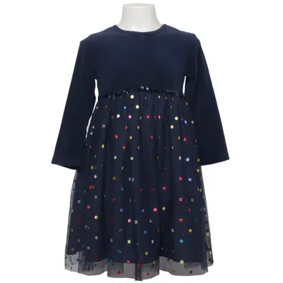 Robe (Bleu, Multicolore) de Stop Go Coton, Polyester