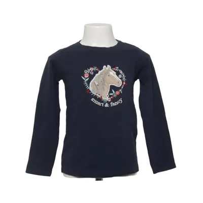 Lange mouwen shirt (Blauw) van Stop + Go Katoen, Elastaan