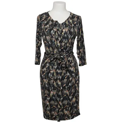 Wrap dress (Black, Multicolored) from Nathalie Vleeschouwer Elastane, Viscose