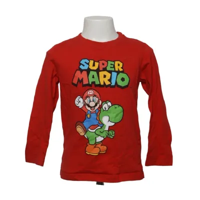T-shirt à manches longues (Rouge) de Super Mario Coton