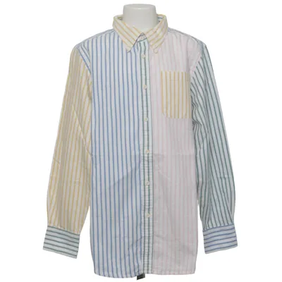 Businesshemd (Blau, Gelb, Mehrfarbig) von Rowing Blazers Recycelte Baumwolle