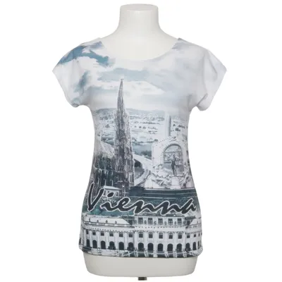T-shirt (Wit, Grijs, Zwart) van Smile Elastaan, Polyester
