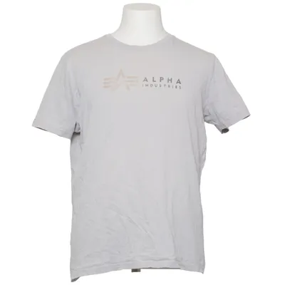 T-shirt (Gris) de Alpha Industries Coton