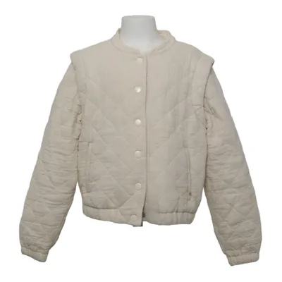 Jacket (Beige) from WE Fashion Cotton, Polyester