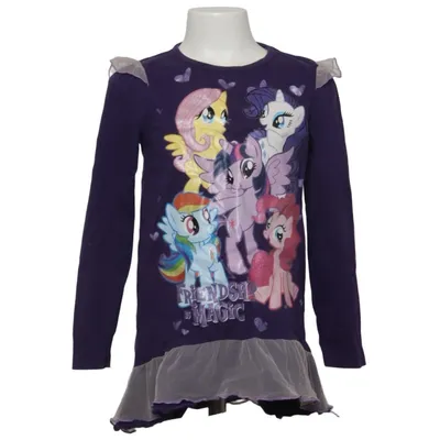 Robe (Violet, Multicolore) de My Little Pony Coton, Polyamide