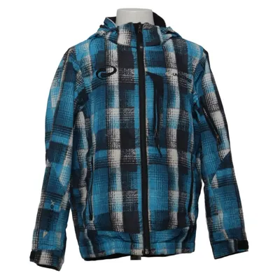 Ski jacket (Blue, Black, White) from Unlicensed Polyamide, Polyester