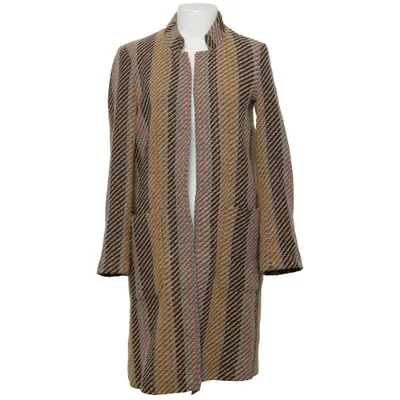 Kappa (Brun, Grå, Flerfärgad) från Zara Trafaluc Outerwear Collection Akryl, Bomull, Polyester, Ull