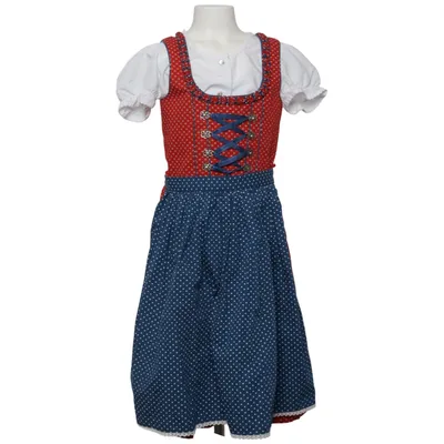 Dirndl (Rouge, Bleu, Blanc) de Country Life Coton