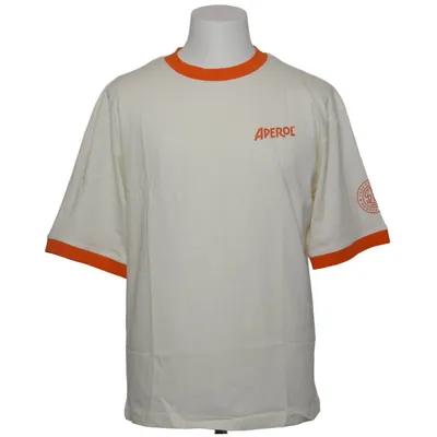T-shirt (Blanc, Orange) de Aperol Coton biologique
