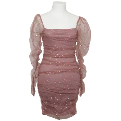 Jurk (Roze, Meerkleurig) van Double Crazy Polyester