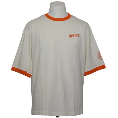 T-shirt (Blanc, Orange) de Aperol Coton biologique