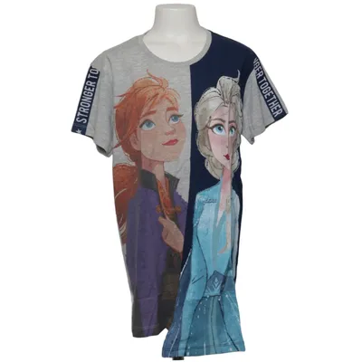 T-shirt (Grå, Blå, Flerfärgad) från Desigual Disney Bomull, Polyester