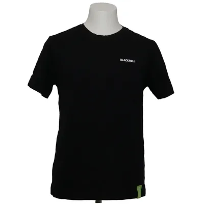 T-shirt (Zwart) van Blackroll Katoen