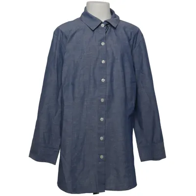 Shirt (Blue) from Van Heusen Cotton, Polyester