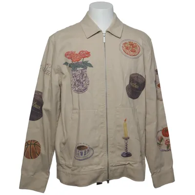 Jacket (Beige) from Les Deux Cotton