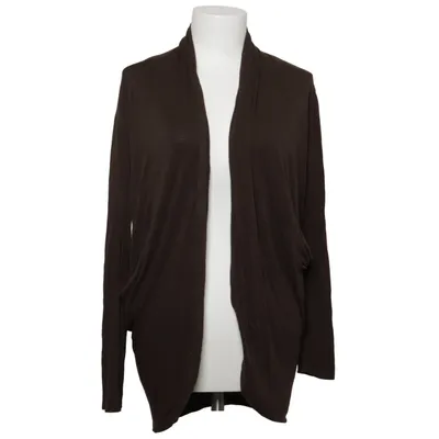 Cardigan (Marron) de Assuili Élasthane, Soie, Viscose
