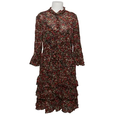 Dress (Black, Red, Multicolored) from Set Polyester, Viscose
