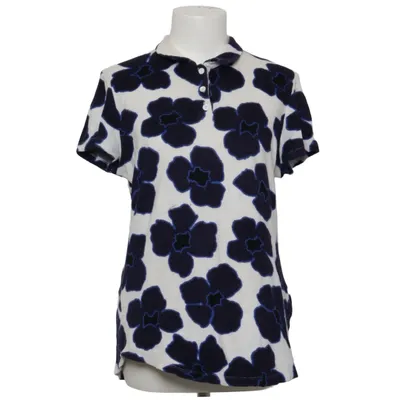 T-shirt (Blue, White) from Majestic Filatures Cotton, Modal