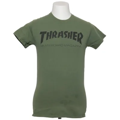 T-shirt (Vert) de Thrasher Coton