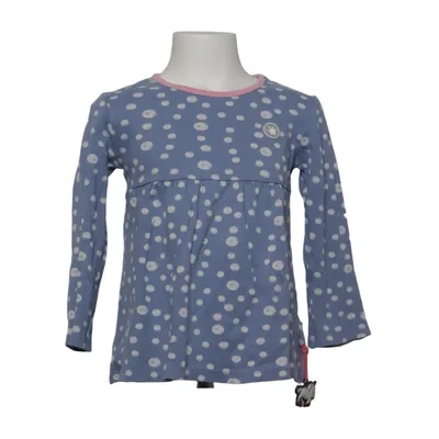 T-shirt à manches longues (Bleu, Blanc) de Sigikid Coton