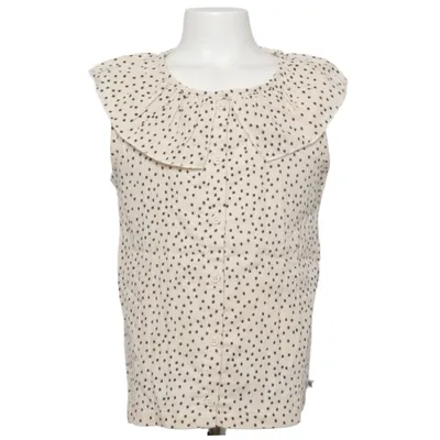 Blouse (Blanc, Noir) de Carlijnq Coton, Élasthane