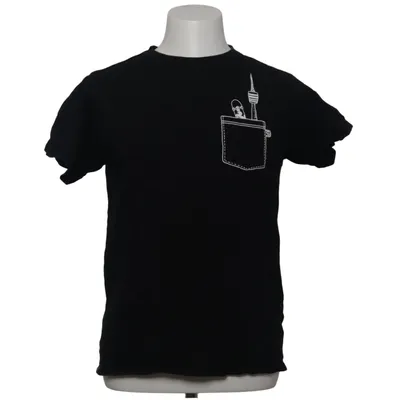 T-shirt (Zwart) van Titus Katoen