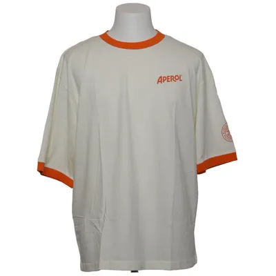 T-shirt (Blanc, Orange) de Aperol Coton biologique