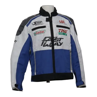 Motorjas (Blauw, Wit, Zwart) van Fastway Polyester