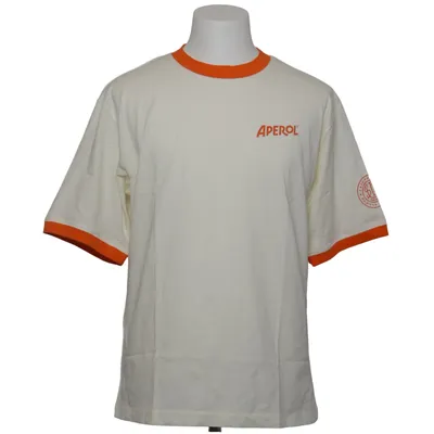 T-shirt (Blanc, Orange) de Aperol Coton biologique