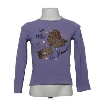 Langærmet t-shirt (Lilla) fra Persival Bomuld, Elastan
