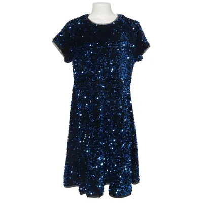 Robe de cocktail (Bleu, Noir) de Anytime Polyester