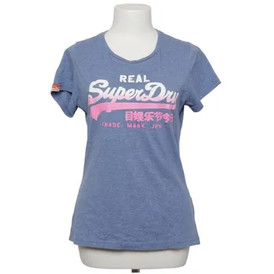 T-shirt (Blå, Flerfärgad, Lila) från Superdry Vintage Bomull, Polyester