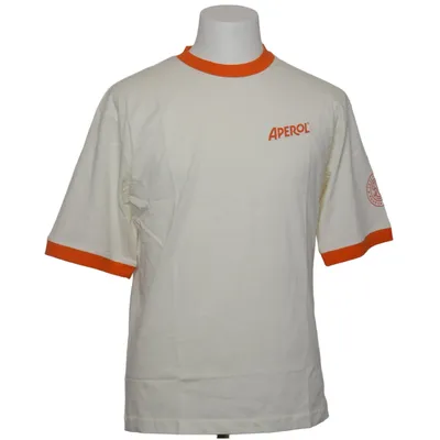 T-shirt (White, Orange) from Aperol Organic cotton